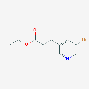 Ethyl 3-(5-bromopyridin-3-yl)propanoate