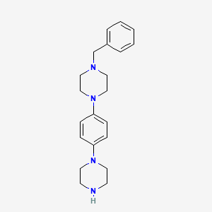 1-Benzyl-4-(4-piperazin-1-yl-phenyl)-piperazine