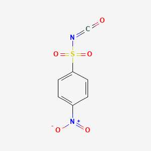molecular formula C7H4N2O5S B8582095 4-Nitrobenzenesulfonylisocyanate 