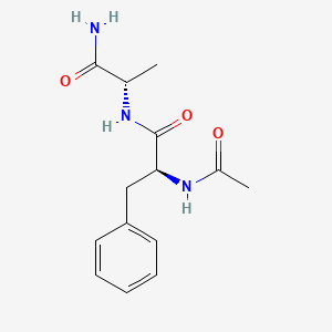 B8582289 L-Alaninamide, N-acetyl-L-phenylalanyl- CAS No. 29701-44-8