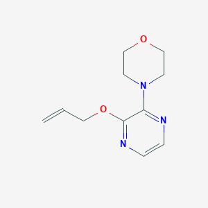 4-{3-[(Prop-2-en-1-yl)oxy]pyrazin-2-yl}morpholine