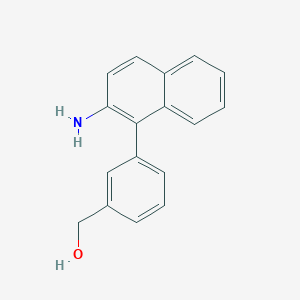 3-(2-Aminonaphthalen-1-yl)phenylmethanol