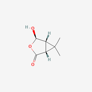(1R, 4R, 5S) 4-Hydroxy-6,6-dimethyl-3-oxabicyclo(3.1.0)hexan-2-one