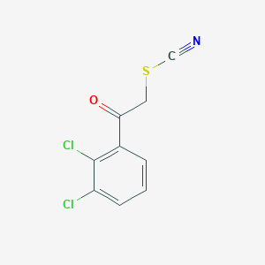 2-(2,3-Dichlorophenyl)-2-oxoethyl thiocyanate