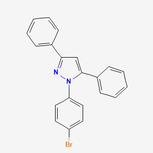 1-(p-Bromophenyl)-3,5-diphenylpyrazole