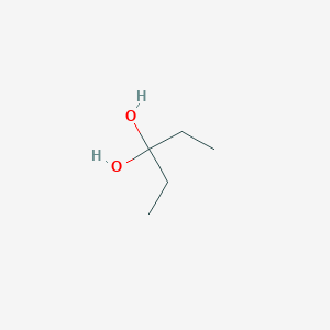 molecular formula C5H12O2 B8582671 3,3-Pentanediol CAS No. 151331-32-7
