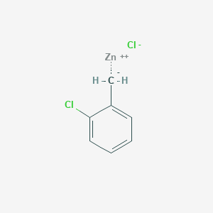 molecular formula C7H6Cl2Zn B8582702 (2-chlorobenzyl)zinc(II) chloride 