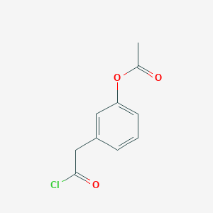 3-(2-Chloro-2-oxoethyl)phenyl acetate