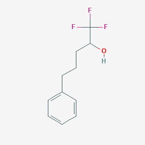 5-Phenyl-1,1,1-trifluoropentan-2-ol