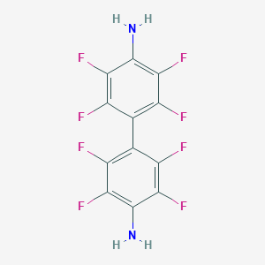 molecular formula C12H4F8N2 B085828 4,4'-Diaminooctafluorobiphenyl CAS No. 1038-66-0
