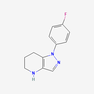 1-(4-fluorophenyl)-4,5,6,7-tetrahydro-1H-pyrazolo[4,3-b]pyridine