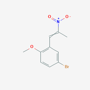 3-(2-Nitropropen-1-yl)-4-methoxybromobenzene