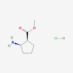 (1S,2R)-Methyl 2-aminocyclopentanecarboxylate hydrochloride
