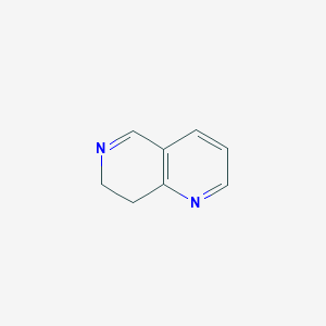 molecular formula C8H8N2 B8583022 7,8-Dihydro-[1,6]naphthyridine 