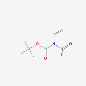 molecular formula C8H13NO3 B8583134 tert-Butyl formyl(vinyl)carbamate 