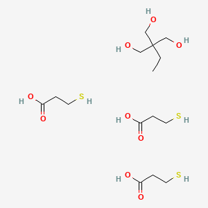 molecular formula C15H32O9S3 B8583204 Trimethylolpropane tri(3-mercaptopropionate) 