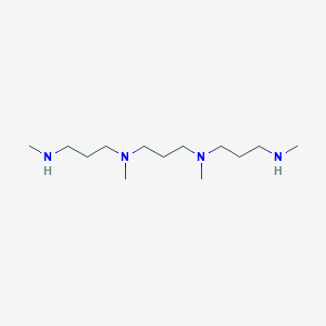 molecular formula C13H32N4 B085834 6,10-Dimethyl-2,6,10,14-tetraazapentadecane CAS No. 123-67-1