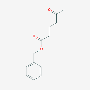 molecular formula C13H16O3 B8583413 Benzyl 5-oxohexanoate 