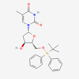 molecular formula C26H32N2O5Si B8583437 5'-O-(t-butyldiphenylsilyl)thymidine 