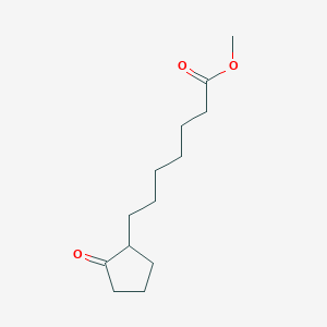 molecular formula C13H22O3 B8583485 Methyl 7-(2-oxocyclopentyl)heptanoate CAS No. 37617-17-7