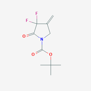 Tert-butyl 3,3-difluoro-4-methylene-2-oxopyrrolidine-1-carboxylate