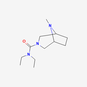 N,N-diethyl-8-methyl-3,8-diazabicyclo[3.2.1]octane-3-carboxamide