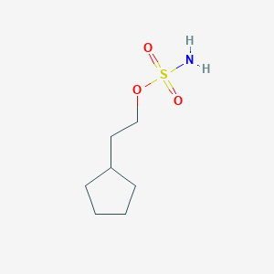 2-Cyclopentylethyl sulfamate