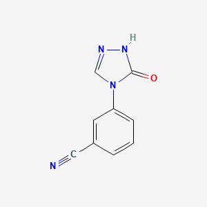 3-(5-Oxo-1,5-dihydro-[1,2,4]triazol-4-yl)-benzonitrile
