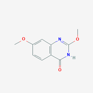 molecular formula C10H10N2O3 B8583798 2,7-Dimethoxyquinazolin-4-ol 