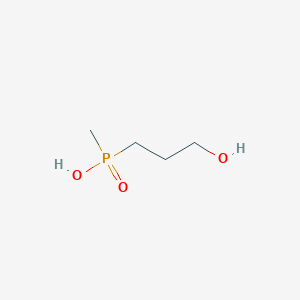 molecular formula C4H11O3P B8583905 (3-Hydroxypropyl)methylphosphinic acid CAS No. 53314-65-1