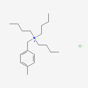 molecular formula C20H36ClN B8583910 N,N-Dibutyl-N-[(4-methylphenyl)methyl]butan-1-aminium chloride CAS No. 114458-14-9