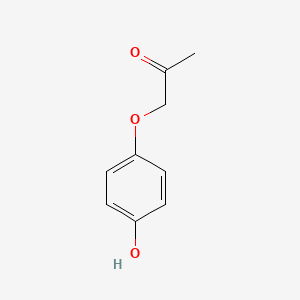 molecular formula C9H10O3 B8583936 1-(4-Hydroxyphenoxy)propan-2-one 