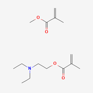molecular formula C15H27NO4 B8584073 Diethylaminoethyl methacrylate methyl methacrylate CAS No. 138164-48-4