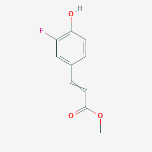 Methyl 3-(3-fluoro-4-hydroxyphenyl)prop-2-enoate