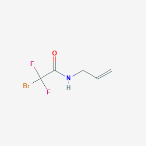 molecular formula C5H6BrF2NO B8584146 N-allyl-2-bromo-2,2-difluoroacetamide 
