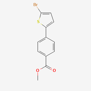 4-(5-Bromo-thiophen-2-yl)-benzoic acid methyl ester