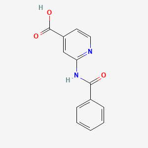 molecular formula C13H10N2O3 B8584310 2-Benzamidoisonicotinic acid 