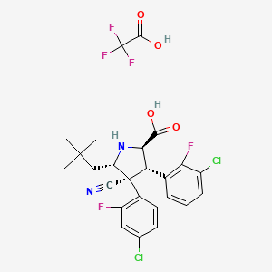 molecular formula C25H23Cl2F5N2O4 B8584438 CID 86642695 