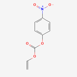 molecular formula C9H7NO5 B8584724 p-Nitrophenyl vinyl carbonate CAS No. 227466-75-3