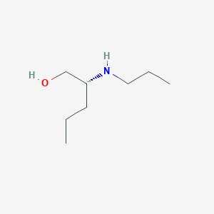 molecular formula C8H19NO B8584773 (2R)-2-(Propylamino)pentan-1-OL CAS No. 918148-76-2