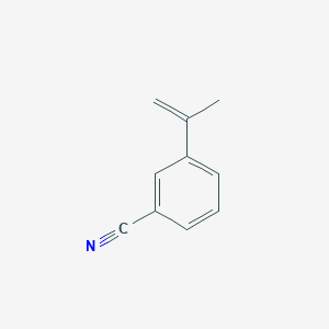 molecular formula C10H9N B8584848 3-Isopropenylbenzonitrile 