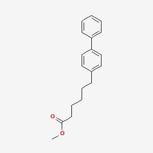 molecular formula C19H22O2 B8585196 Methyl 6-([1,1'-biphenyl]-4-yl)hexanoate CAS No. 61454-91-9