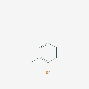 molecular formula C11H15Br B8585258 1-Bromo-2-methyl-4-(t-butyl)benzene 