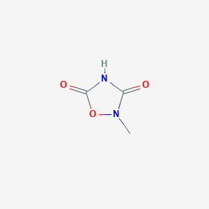 1,2,4-Oxadiazolidine-3,5-dione, 2-methyl-
