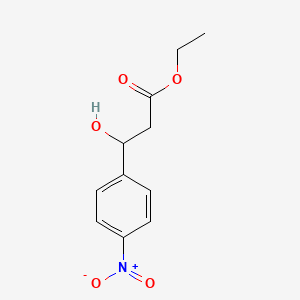 Ethyl 3-hydroxy-3-(4-nitrophenyl)propionate