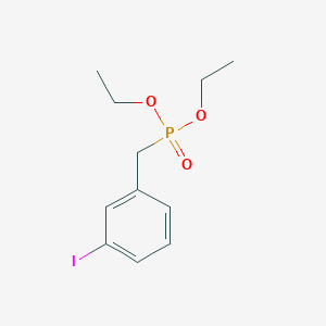 molecular formula C11H16IO3P B8585503 Diethyl 3-iodobenzylphosphonate 