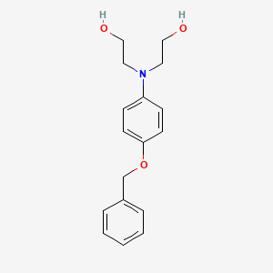 Ethanol, 2,2'-[[4-(phenylmethoxy)phenyl]imino]bis-