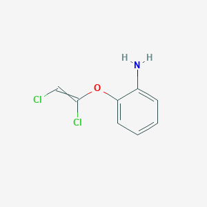 2-[(1,2-Dichloroethenyl)oxy]aniline