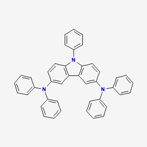 molecular formula C42H31N3 B8585599 3,6-bis(N,N-diphenylamino)-9-phenylcarbazole CAS No. 444023-62-5