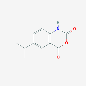 molecular formula C11H11NO3 B8585717 6-Isopropyl-1H-benzo[d][1,3]oxazine-2,4-dione 